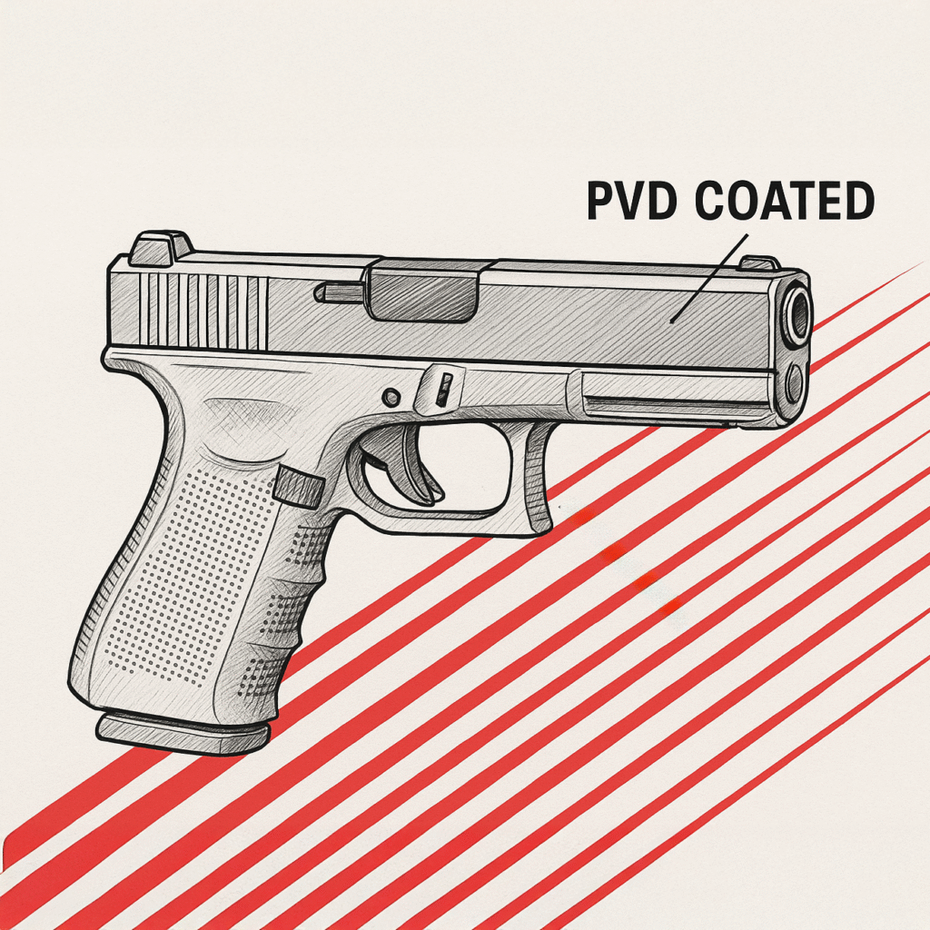 PVD coatings improve firearm durability and function