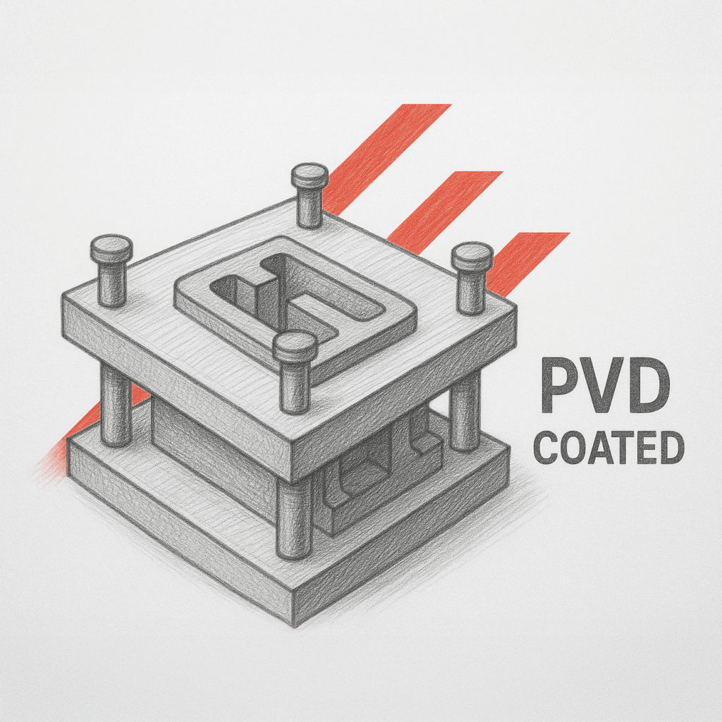 PVD hardcoating extends mold and die life