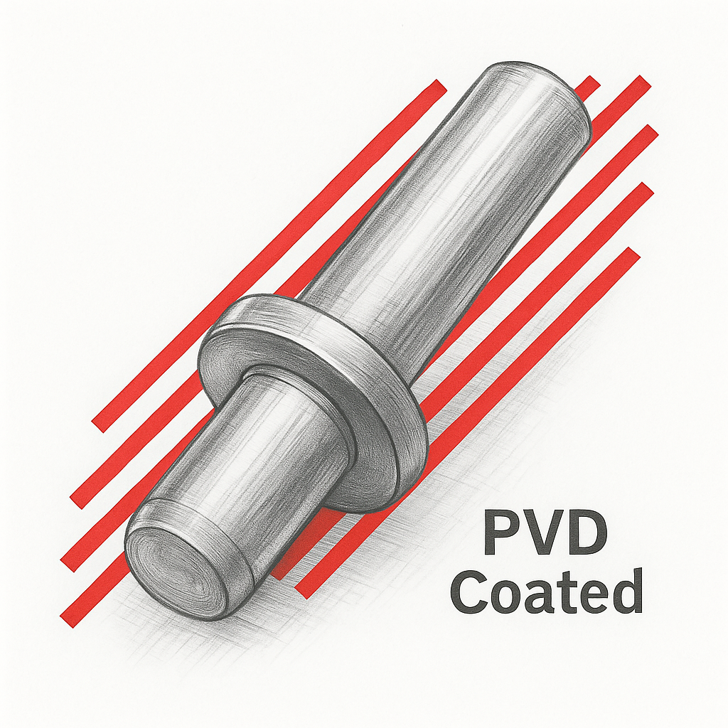 PVD coatings extending manufacturing tooling life